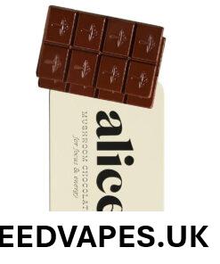 ALICE MUSHROOM CHOCOLATE BAR UK