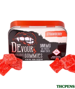 Devour Strawberry Thc Gummies