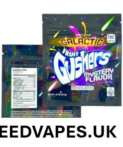 GUSHERS GALACTIC FRUIT GUMMIES UK