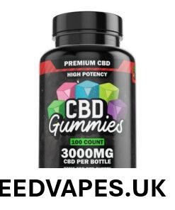 Hemp Bombs, High Potency CBD Gummies, Isolate THC-Free, 100ct, 3000mg CBD