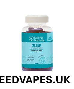 Lazarus Naturals, CBD Sleep Gummies, Lemon Mango, Full Spectrum, 40ct, 400mg CBN + 600mg CBD