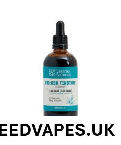 Lazarus Naturals, CBD Sleep Tincture, Full Spectrum, 4fl oz, 2400mg CBN + 3600mg CBD