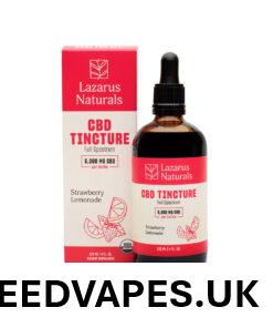 Lazarus Naturals, CBD Tincture, Strawberry Lemonade, Full Spectrum, 4fl oz, 6000mg CBD
