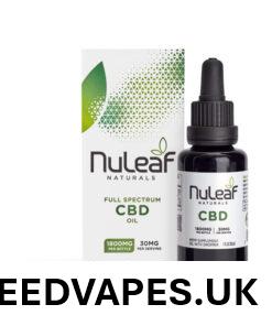 NuLeaf Naturals, CBD Oil, Full Spectrum, 1fl oz, 1800mg CBD
