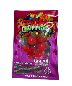 Raspberry – Premium DANK Gummies