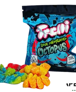 Trolli Sour Octopus 600mg – Trolli Sour Medicated Octopus