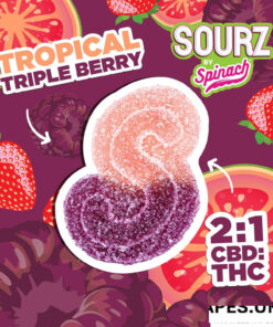 TROPICAL TRIPLE BERRY 2:1 CBD:THC