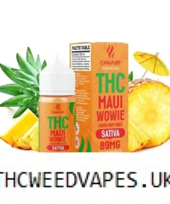 CanaPuff Maui Wowie 89mg THC – Liquid, 30 ml UK