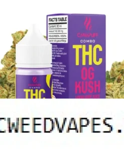 CanaPuff THC/1000mg CBC – OG Kush 89mg THC – Liquid, 30 ml