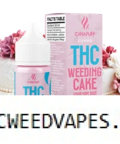 CanaPuff THC/1000mg CBC – Weeding Cake 89mg THC – Liquid, 30 ml