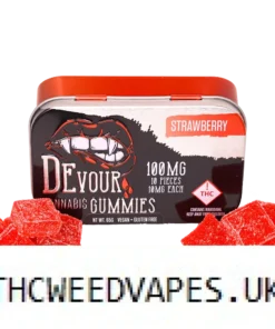 Devour Strawberry Thc Gummies