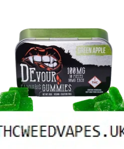 Green Apple – Devour Cannabis Gummies