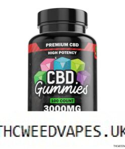 Hemp Bombs, High Potency CBD Gummies, Isolate THC-Free, 100ct, 3000mg CBD