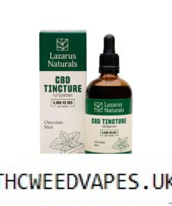 Lazarus Naturals, CBD Tincture, Chocolate Mint, Full Spectrum, 4fl oz, 6000mg CBD