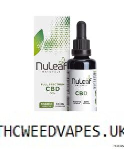 NuLeaf Naturals, CBD Oil, Full Spectrum, 1.69fl oz, 3000mg CBD