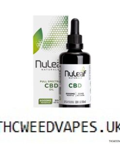 NuLeaf Naturals, CBD Oil, Full Spectrum, 3.38fl oz, 6000mg CBD