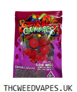 Raspberry – Premium DANK Gummies