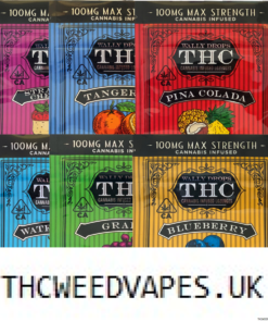 Tangerine THC and CBD – Wally Drop Gummies