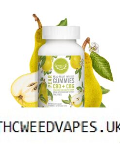 Wyld CBD, Pear Gummies, Broad Spectrum THC-Free, 40ct, 400mg CBG + 800mg CBD